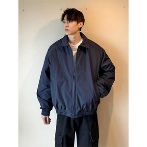 秋冬新款港风大码日系翻领保暖棉服外套男 XZ213-MF10-特P68控128图片