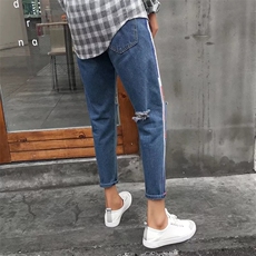 JK203大花连帽开衫卫衣夹克外套男女班服团队服风民族特色秋，男装牛仔裤，星座115A(原星座507）