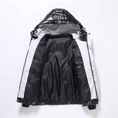 现货外贸连帽鲨鱼皮高品质直播抖音情侣款学生外套羽绒服大码，男装羽绒服，星座301D-5(原星座1415）