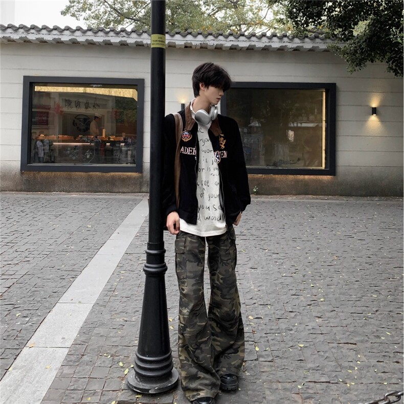 DJK7308-批75美式潮牌刺绣字母哈灵顿棒球服外套男女宽松夹克上衣,男装夹克,星座603-2