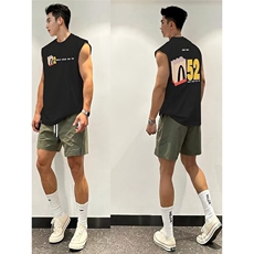 1506/QM950/P33潮美式趣味麦当劳短袖T恤新款宽松重磅情侣上衣，男装T恤，星座1506