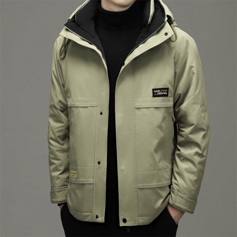 DF6851钱塘2020-2中年男士商务休闲简约百搭冬季厚款羽绒服P290,男装羽绒服,钱塘207-2