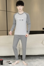 秋衣秋裤男士保暖内衣秋冬季薄款抗菌莱卡棉套装TZ3602-P50，男装休闲套装，星座310B-3