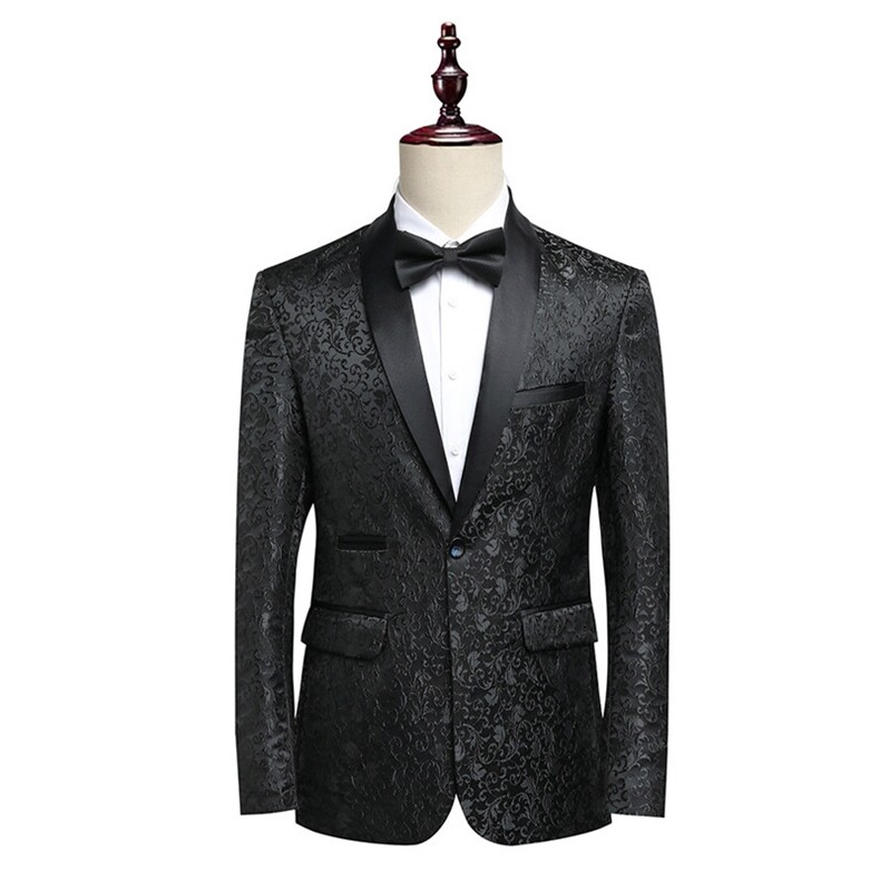 XZ8608P115压花小西装男修身潮流韩版主持人网红结婚礼服发型师西服,男装西服,星座510A-2