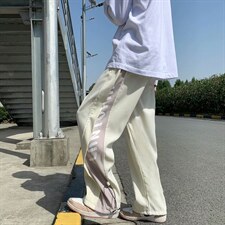 裤子男生夏季束脚九分裤潮牌高街ins港风宽松韩版潮休闲裤K26-P30,男装休闲裤,星座1008