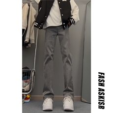 抖音得物品质百搭牛仔裤212-2-DY154-特P60加绒特P65，男装牛仔裤，星座808A-1