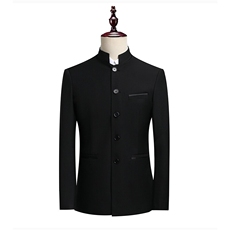 XZ8614P80西服立领外套西装伴郎服男上班新郎结婚套装正装礼服，男装西服，星座510A-2