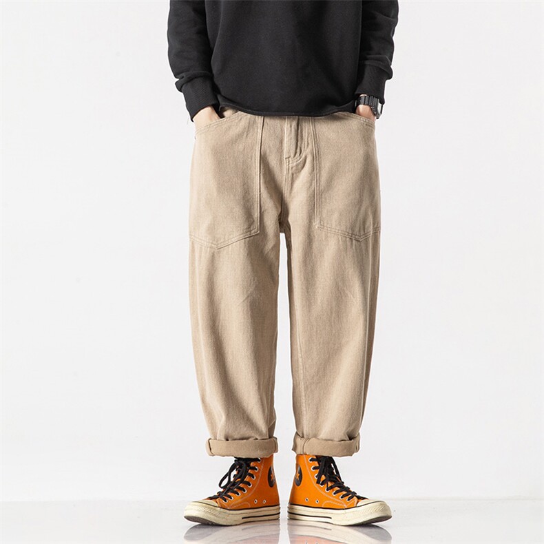 PL177柔软纯色休闲裤，男装休闲裤，电商基地S002