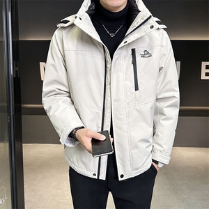 三合一 冲锋衣羽绒服男士冬季外套简约百搭 B240-YR6695-P235图片