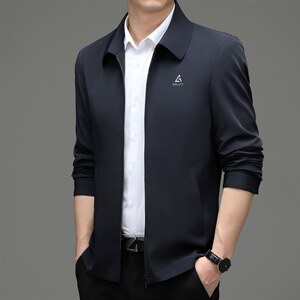 BH2132钱塘2020-2秋季新款男士翻领商务休闲夹克外套数据好P130图片