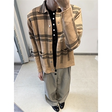 老钱风提花针织开衫外套W1802/特P55，女装短外套，电商B350