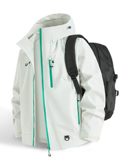 冲锋衣2025新款春秋季户外防风防水登山服外套女A436-25015-P52，男装夹克，电商A436