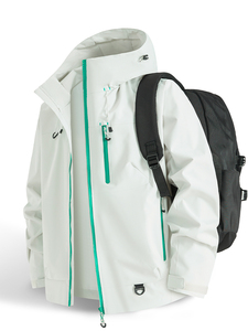 冲锋衣2025新款春秋季户外防风防水登山服外套女 A436-25015-P52图片