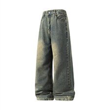 xz116-k1029-P35-图现货黑色浅蓝黄泥大码现货牛仔裤，男装牛仔裤，星座116