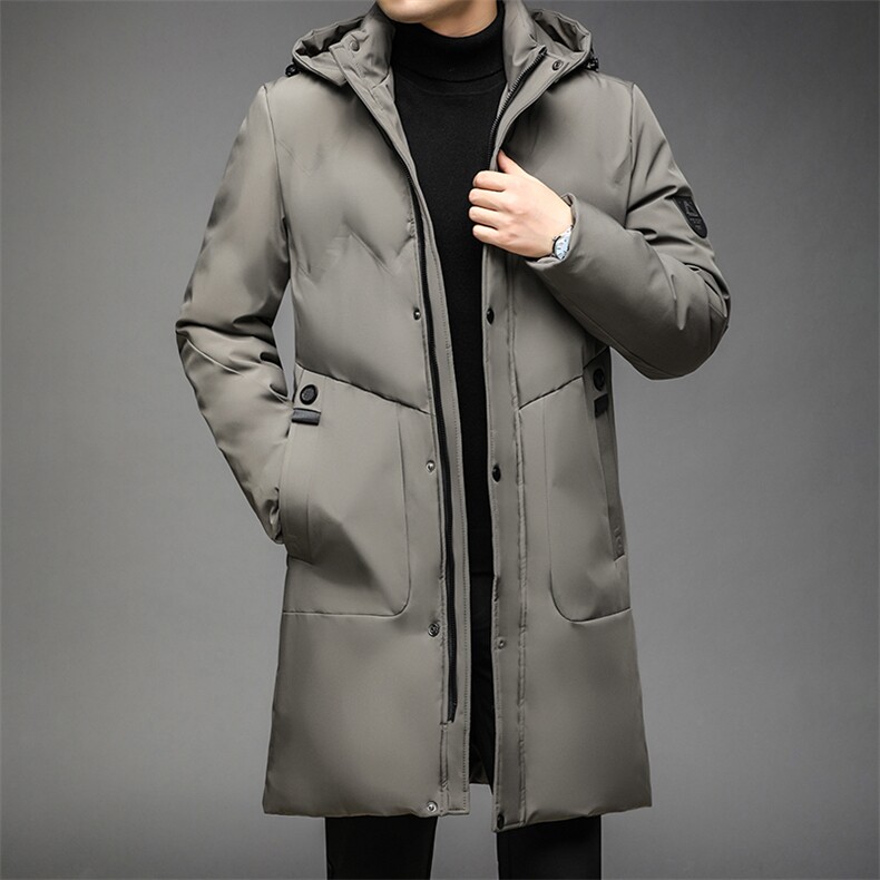 冬季新款中老年男士棉袄可卸帽棉衣中年男士棉服QLMMF1903-P165图片