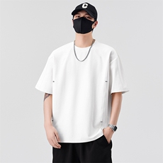男士短袖T恤夏季新款时尚百搭休闲运动圆领半袖上衣T8771-P55控95，男装T恤，电商A237