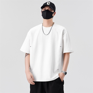 男士短袖T恤夏季新款时尚百搭休闲运动圆领半袖上衣T8771-P55控95图片