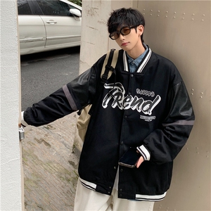 现货2025男春装新款百搭情侣棒球服夹克外套/A338-1 WT27 P85图片