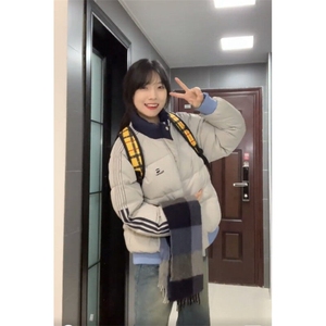【有货】D8857-P100新款冬季棉衣女羽绒棉服情侣棉袄学生外套图片