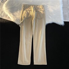 美式vibe裤子男宽松直筒破洞高街牛仔裤港风潮牌阔腿长裤1927-p52，男装牛仔裤，星座1008