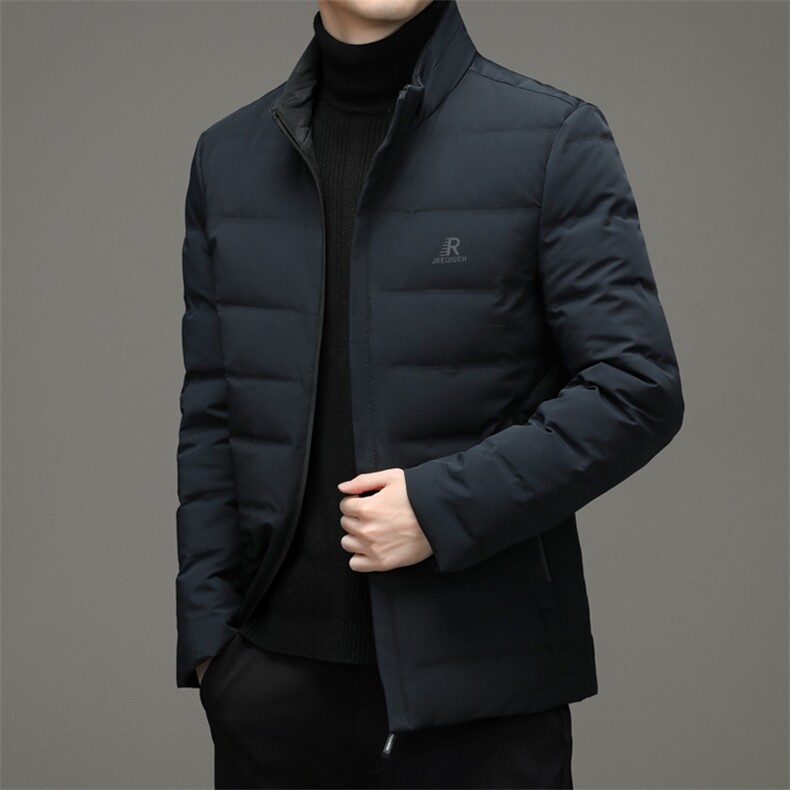 BHMYL-177钱塘2020-2中年男士冬季厚款商务休闲保暖羽绒服P165,男装羽绒服,钱塘207-2
