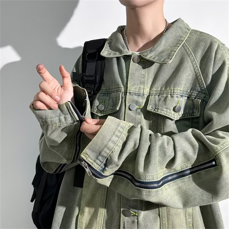美式外套潮牌男夹克春秋新款V501P65,男装夹克,星座1116-2
