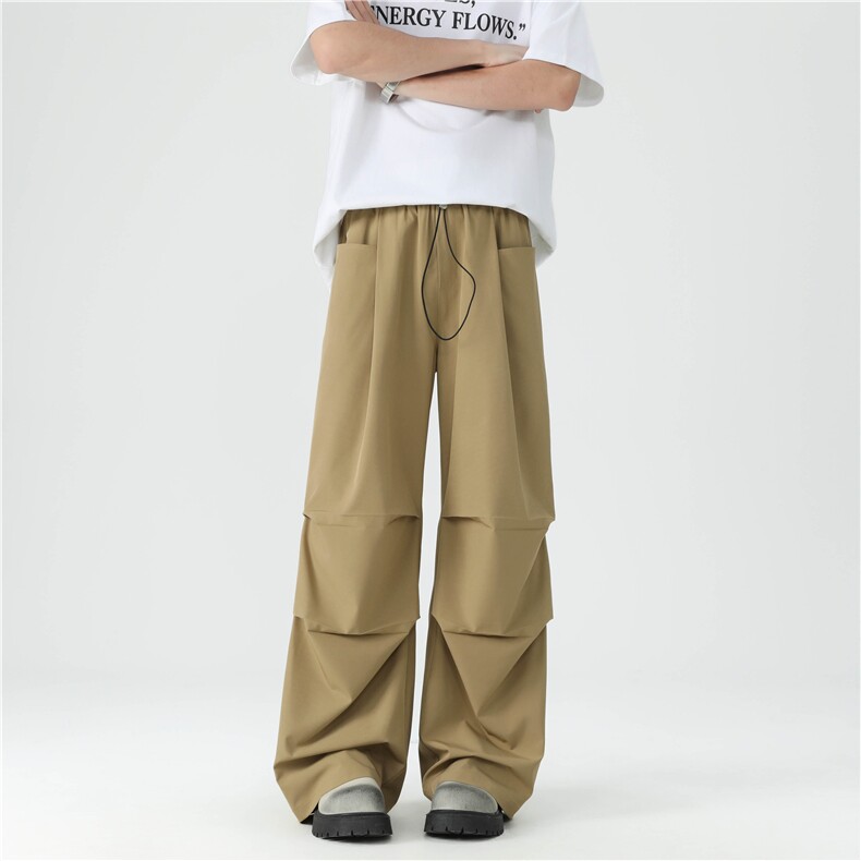 现货！设计感休闲裤抖音得物可送样-EX50553-批45,男装休闲裤,电商A061
