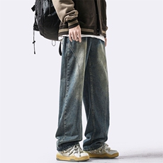 A310-23K30150-P55-X79-成分：83.6%棉11.1%再生纤维素纤维5.3%聚，男装休闲裤，电商A310