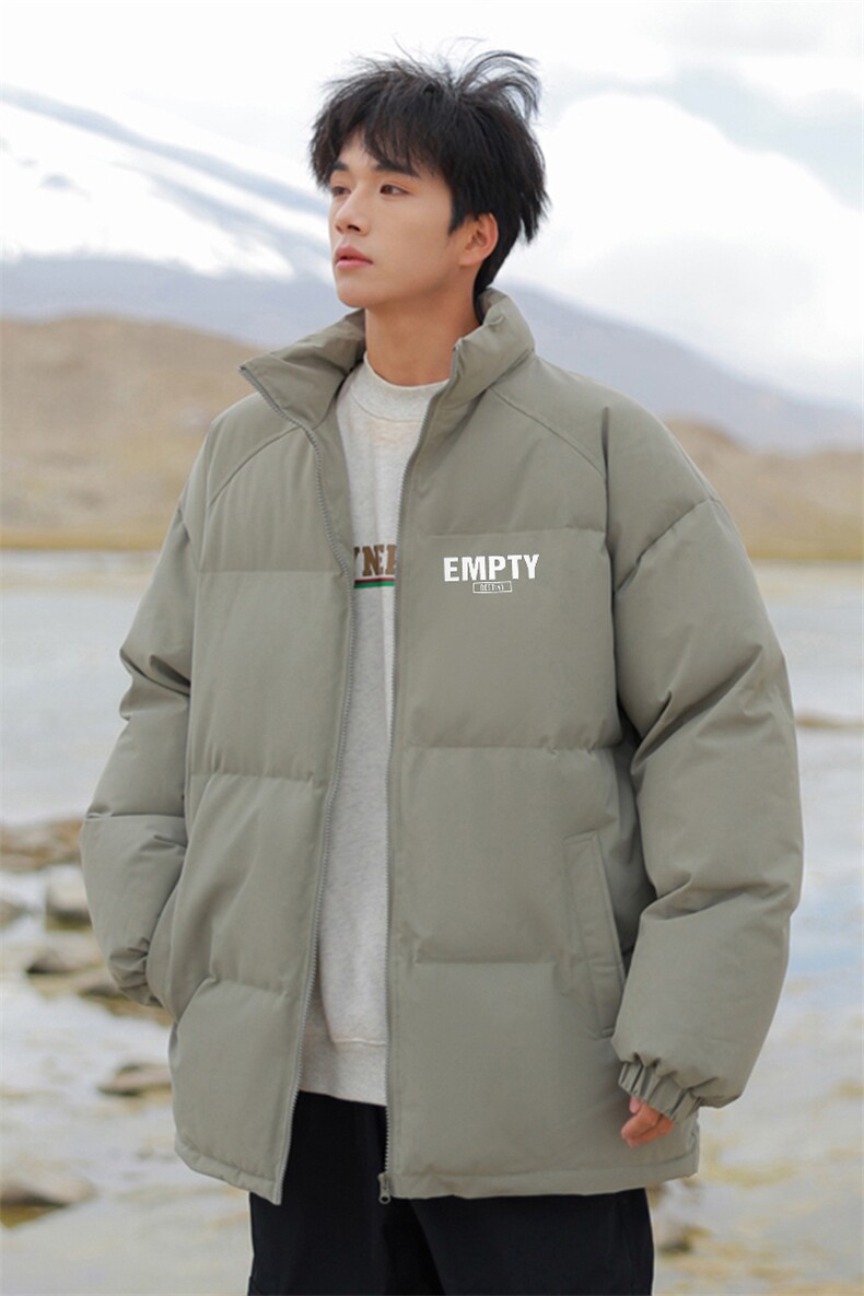 2024冬季新款cityboy大码反光印花棉衣M-5XHM24549-17-特P50,男装棉衣,电商A022