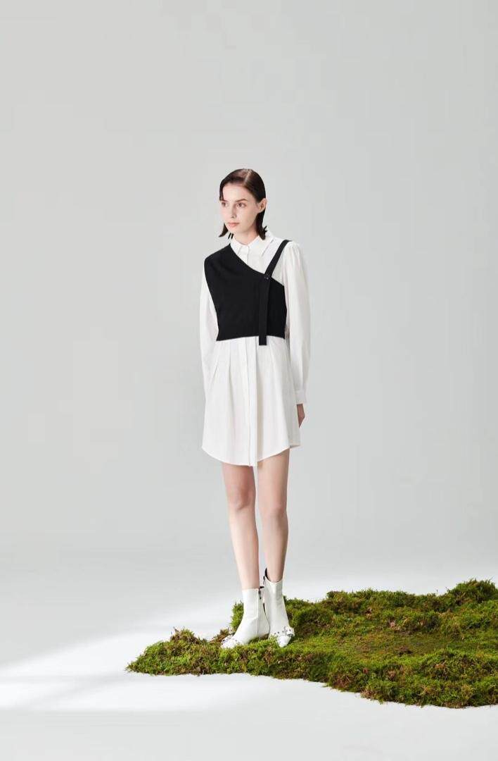 【现货】22春季新款两件套连衣裙，女装连衣裙，"JINI PIUS及加"