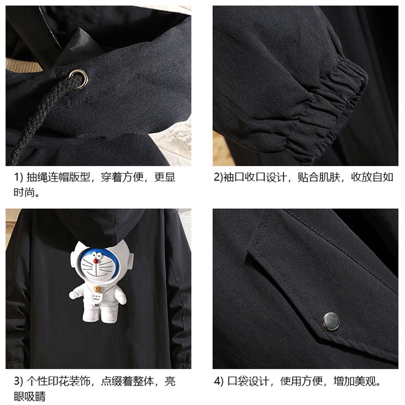 JK41233-P85纯棉连帽夹克男士大码工装夹克男砖墙,男装夹克,电商A040A