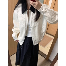 拼色翻领外套棒球服夹克上衣JK750特P98，男装夹克，星座908-1