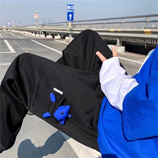 春夏季新款公仔束脚休闲裤韩版男生穿搭阔腿工装裤K2737-P34，男装休闲裤，星座512-2