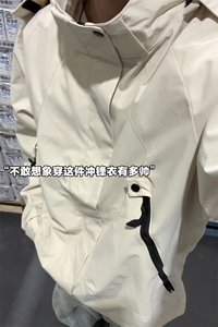 秋季新款冲锋衣高级感休闲男女同款登山服F2518-特价P40图片