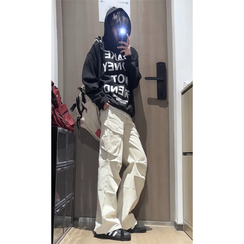 360g重磅华棉卫衣明黄色连帽大字母印花上衣外套W2482-P48,男装卫衣,星座1213