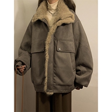 主推冬季新款宽松/座山雕加厚外套潮加厚棉衣XZ102B-1M801-P135，男装棉衣，星座102B-1