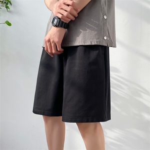 夏季新款纯色简约百搭短裤薄款潮牌运动风五分裤男士 K140-特P16,男装休闲裤,电商A441-1