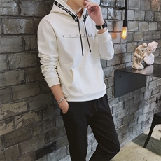运动套装男秋休闲卫衣外套两件套跑步服装男士运动服DS157T，男装卫衣，电商A102