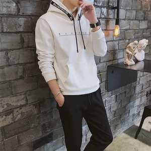运动套装男秋休闲卫衣外套两件套跑步服装男士运动服DS157T图片