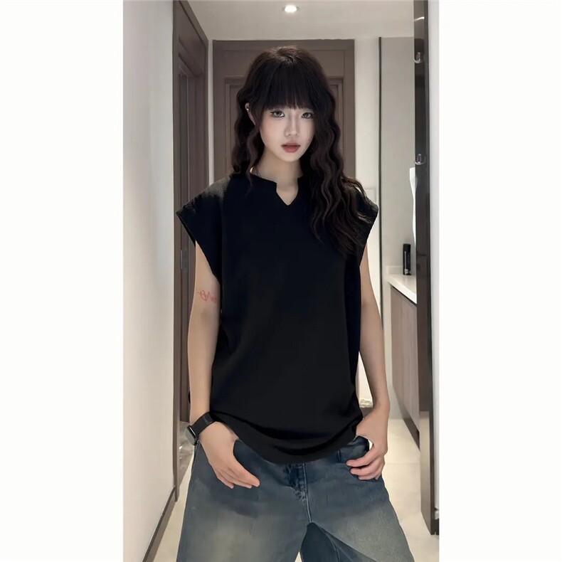 ZT114-P27肌理感运动背心男款夏季潮牌美式高街无袖t恤,男装背心/马甲,电商B323A