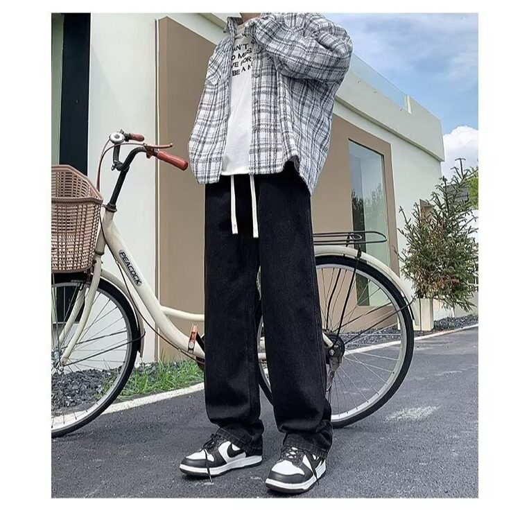 男牛仔裤男孩夏季长裤子直筒休闲裤男XX278,男装牛仔裤,星座208-5