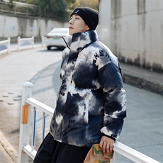 2024冬新款日系外景幻彩立领面包服棉衣外套男MY004-P135控150，男装棉衣，星座914-3