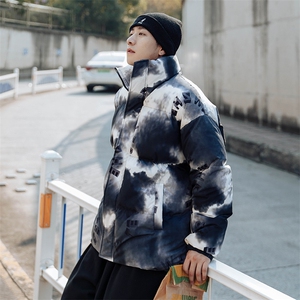 2024冬新款 日系外景幻彩立领面包服棉衣外套男 MY004-P135控150图片