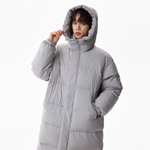 长款羽绒服冬季90白鸭绒防水防寒百搭外套男 D5186-TP225 308图片