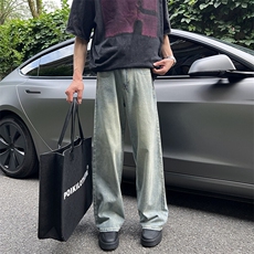 东信夏季薄款百搭舒适柔软宽松直筒牛仔裤子男562/P39，男装牛仔裤，星座902A