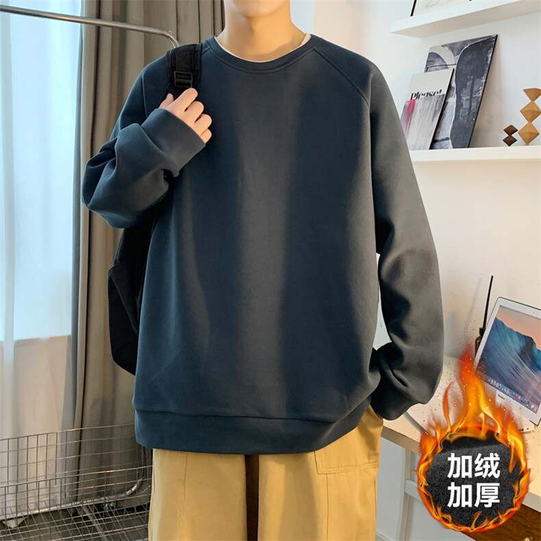 秋冬德绒卫衣男有加绒JR933-P45,男装卫衣,星座210-1