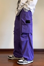 KP803P55港风工装休闲裤男宽松直筒束脚伞兵裤，男装休闲裤，星座1204-3