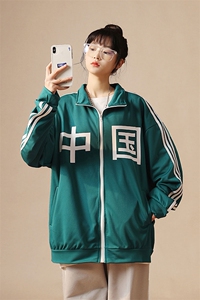 春季休闲情侣开衫卫衣外套男大码吴京同款 H376 P65 限88图片
