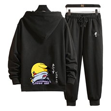 TK6036-P85开衫连帽卫衣套装男运动套装两件套砖墙挂拍，男装卫衣，电商A040A