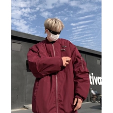 棒球服棉衣外套男冬季休闲潮内里夹棉金属装饰痞帅潮流棉服JK762，男装夹克，星座1116A-1（原606A）